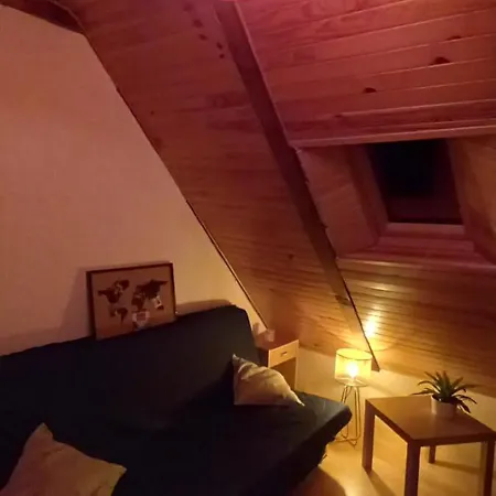 D'hotes Imago Rum i privatbostad Sainte-Eulalie (Auvergne)